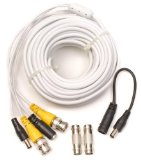 Q-See 50FT BNC Video & Power Cable with 2 Female Connectors
