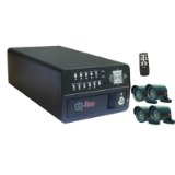 Q-See Q25DVR4ES 4 Channel DVR with 250GB Hard Drive, Motion Detection, USB 2.0 & 4 Color Day/Night CMOS Cameras