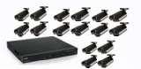 Q-SEE QT526-614-1 16 CH Elite Class Security Package with High Res 540 TVL Cameras