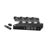 QS408-411-5 – Q-see QS408-411-5 Video Surveillance System – 4 x Camera, Digital Video Recorder – H.264 Formats – 5
