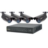 Q-SEE 8CH Business/Residential DVR with 4 IR 480 Line Cameras and 500Gb Drive