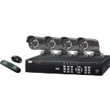 Q-see QS408-411-5 Video Surveillance System. Q-SEE 8CH H.264 DVR 4COLOR CAM 500GB HDD 400TVL 40 FT. NT VISION SDVR. 4 x Camera, Digital Video Recorder – H.264 Formats – 500 GB Hard Drive