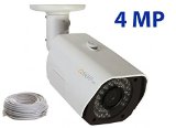 Q-See HD 1080p+ 4MP Bullet IP Security Video Camera – High Definition 4 megapixel Weatherproof Digital POE with 100-Feet Night Vision (QCN8026B)
