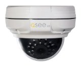 Q-See QTN8018D 1080p HD Weatherproof IP Dome Camera with 65-Feet Night Vision (White)