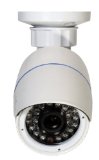 Q-See QTN8041B 4MP 1080P High Definition IP Camera with 100′ Night Vision (White)
