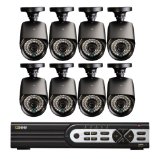 Q-See QT5716-8E3-1 16 Channel 960H DVR with 8 High-Resolution 700TVL/960H Cameras and Pre-Installed 1 TB Hard Drive (Black)